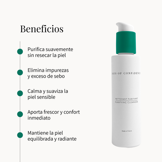 bienfaits nettoyant purifiant acné hormonale ménopause et périménopause