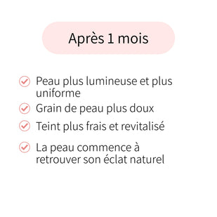 Observez les premiers changements