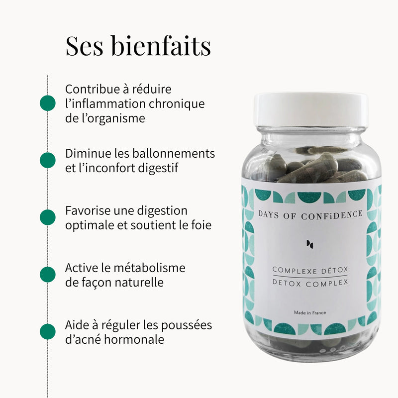 Retrouvez votre silhouette grâce à notre Complexe Détox : 