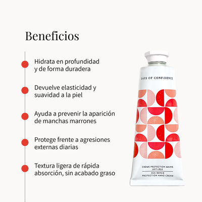 Crème mains protection anti-âge