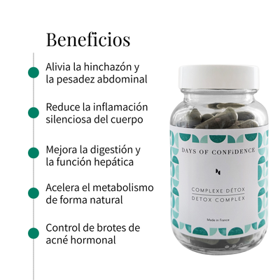 benefice complement alimentaire detox anti ballonnements peri menopause
